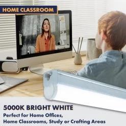 48 in. 50-Watt Equivalent T5 Integrated LED Silver Linkable Under Cabinet Light Adjustable CCT 2700K/4100K/5000K(4-Pack) by Newhouse Lighting 14 48 in. 50-Watt Equivalent T5 Integrated LED Silver Linkable Under Cabinet Light Adjustable CCT 2700K/4100K/5000K(4-Pack) by Newhouse Lighting -Heath Zenith Shop 2700 4100 5000k adjustable cct newhouse lighting under cabinet lights nht5 4ftcct 4 76 1000