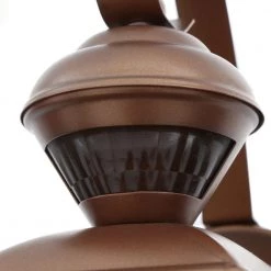 New England Carriage 150° Antique Bronze Motion Sensing Outdoor Wall Lantern Sconce by Heath Zenith -Heath Zenith Shop antique bronze heath zenith outdoor sconces hz 4144 az a0 1000