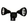 270-Degree Black Motion Activated Outdoor Flood Light by Heath Zenith -Heath Zenith Shop black heath zenith flood lights hz 5718 bk 64 1000