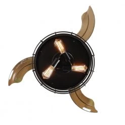 36 in. Indoor Black Retractable Ceiling Fan with Light and Remote Control by matrix decor -Heath Zenith Shop black matrix decor ceiling fans with lights md f3504a110v 44 1000