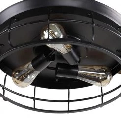 36 in. Indoor Black Retractable Ceiling Fan with Light and Remote Control by matrix decor -Heath Zenith Shop black matrix decor ceiling fans with lights md f3504a110v 76 1000