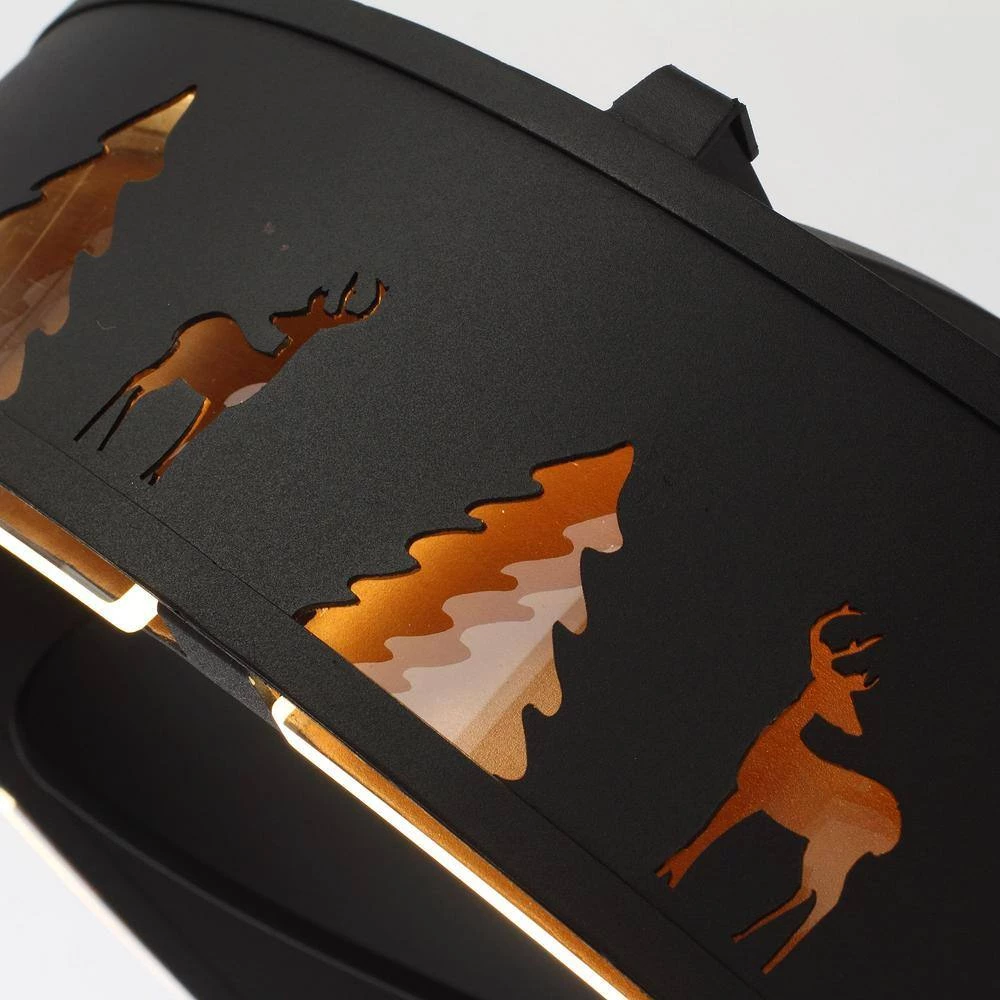 27.2 in Indoor Matte Black Ceiling Fan with lntegrated LED and Remote Control by matrix decor 5 27.2 in Indoor Matte Black Ceiling Fan with lntegrated LED and Remote Control by matrix decor - Image 3