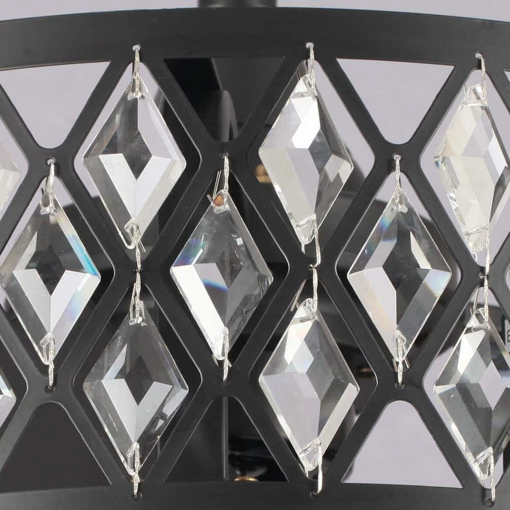 20 in. Indoor Black Ceiling Fan with Light and Remote Control by matrix decor 11 20 in. Indoor Black Ceiling Fan with Light and Remote Control by matrix decor - Image 9