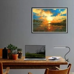 32 in. Black Gooseneck Clip On Lights Desk Lamp, Integrated LED, Black by Newhouse Lighting -Heath Zenith Shop black newhouse lighting desk lamps nh5c blk 44 1000