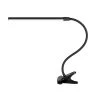 32 in. Black Gooseneck Clip On Lights Desk Lamp, Integrated LED, Black by Newhouse Lighting -Heath Zenith Shop black newhouse lighting desk lamps nh5c blk 64 1000