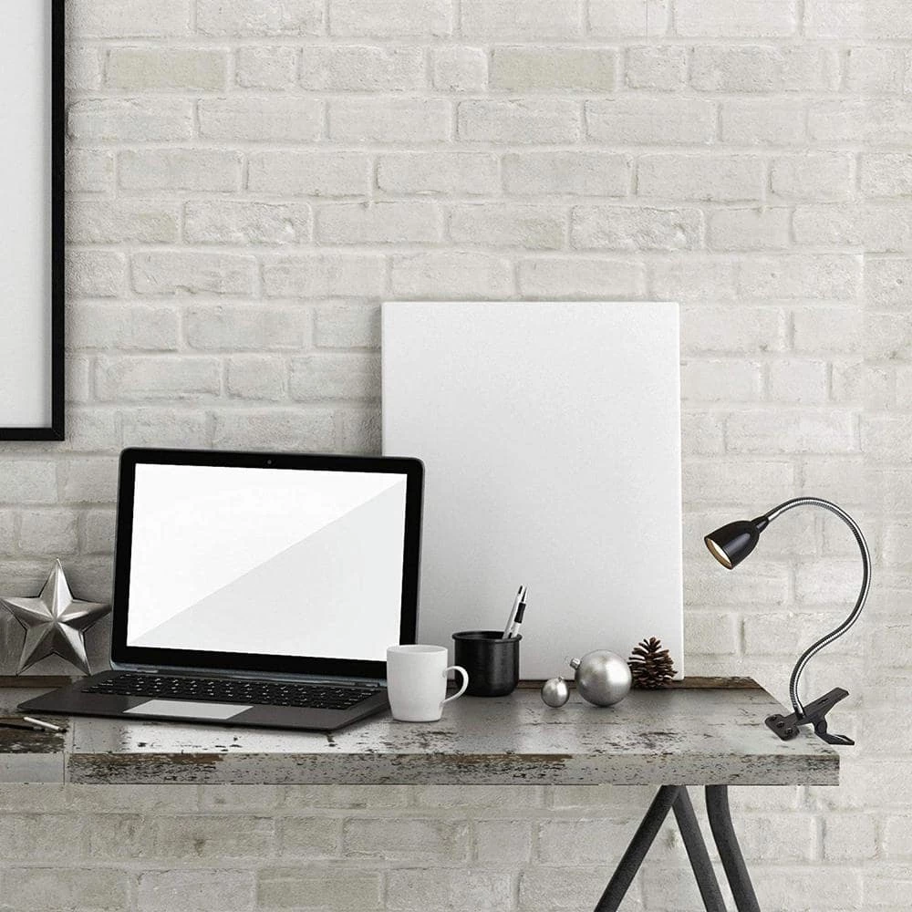 22 in. Black LED Clamp Desk Lamp Light, Clip on Light/Clamp Lamp for Desk, Bed, Office, and Dorm Room by Newhouse Lighting 10 22 in. Black LED Clamp Desk Lamp Light, Clip on Light/Clamp Lamp for Desk, Bed, Office, and Dorm Room by Newhouse Lighting - Image 8