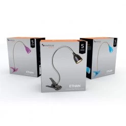22 in. Black LED Clamp Desk Lamp Light, Clip on Light/Clamp Lamp for Desk, Bed, Office, and Dorm Room by Newhouse Lighting 14 22 in. Black LED Clamp Desk Lamp Light, Clip on Light/Clamp Lamp for Desk, Bed, Office, and Dorm Room by Newhouse Lighting -Heath Zenith Shop black newhouse lighting desk lamps nhclp led blk 44 1000