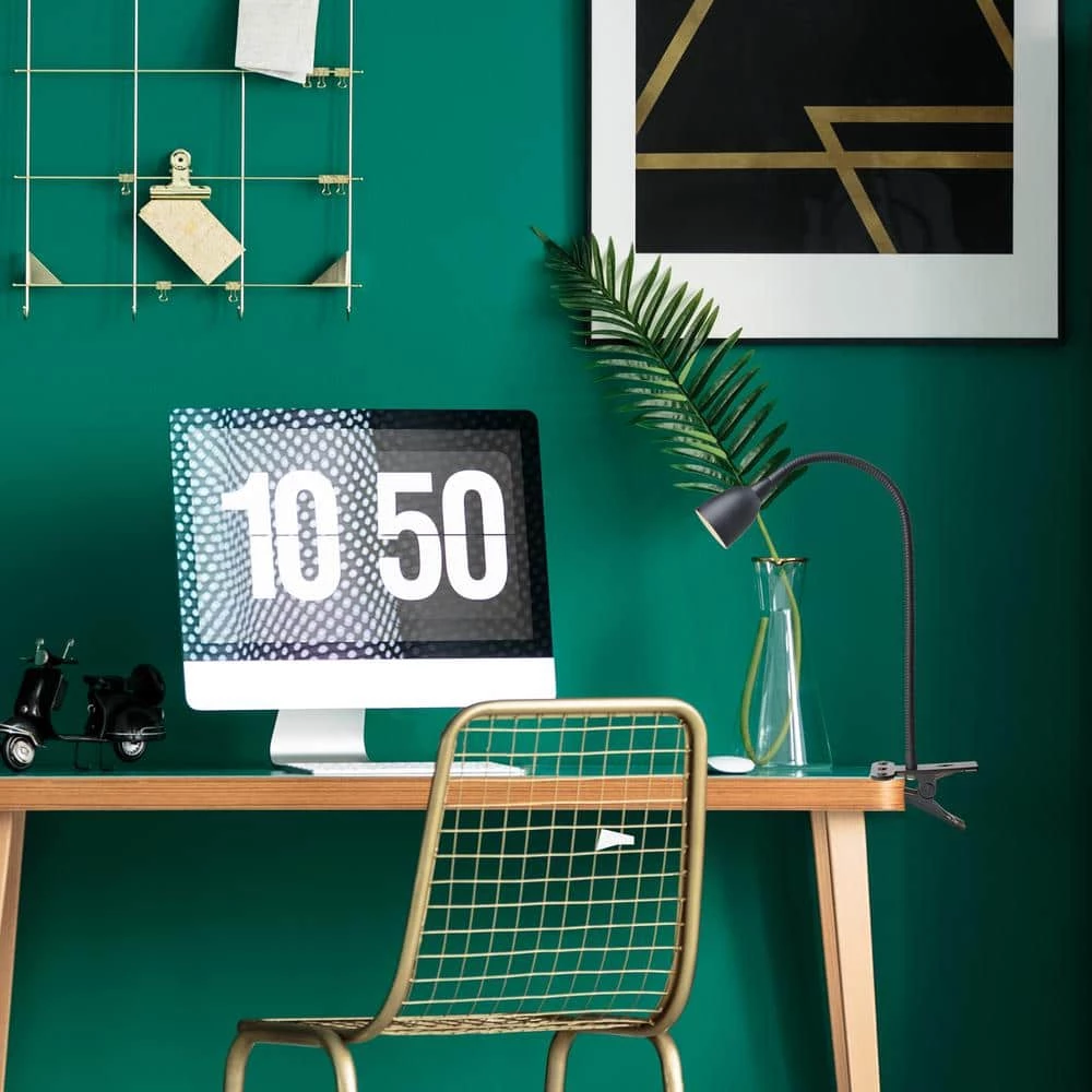 Olivia LED Flexible 22 in. Black Clamp Lamp with Dimming and Color Adjustable by Newhouse Lighting 6 Olivia LED Flexible 22 in. Black Clamp Lamp with Dimming and Color Adjustable by Newhouse Lighting - Image 4