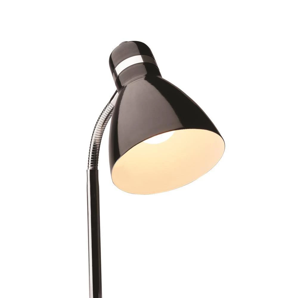 13 in. Black Classic Desk Lamp with LED Light Bulb Included by Newhouse Lighting 5 13 in. Black Classic Desk Lamp with LED Light Bulb Included by Newhouse Lighting - Image 3