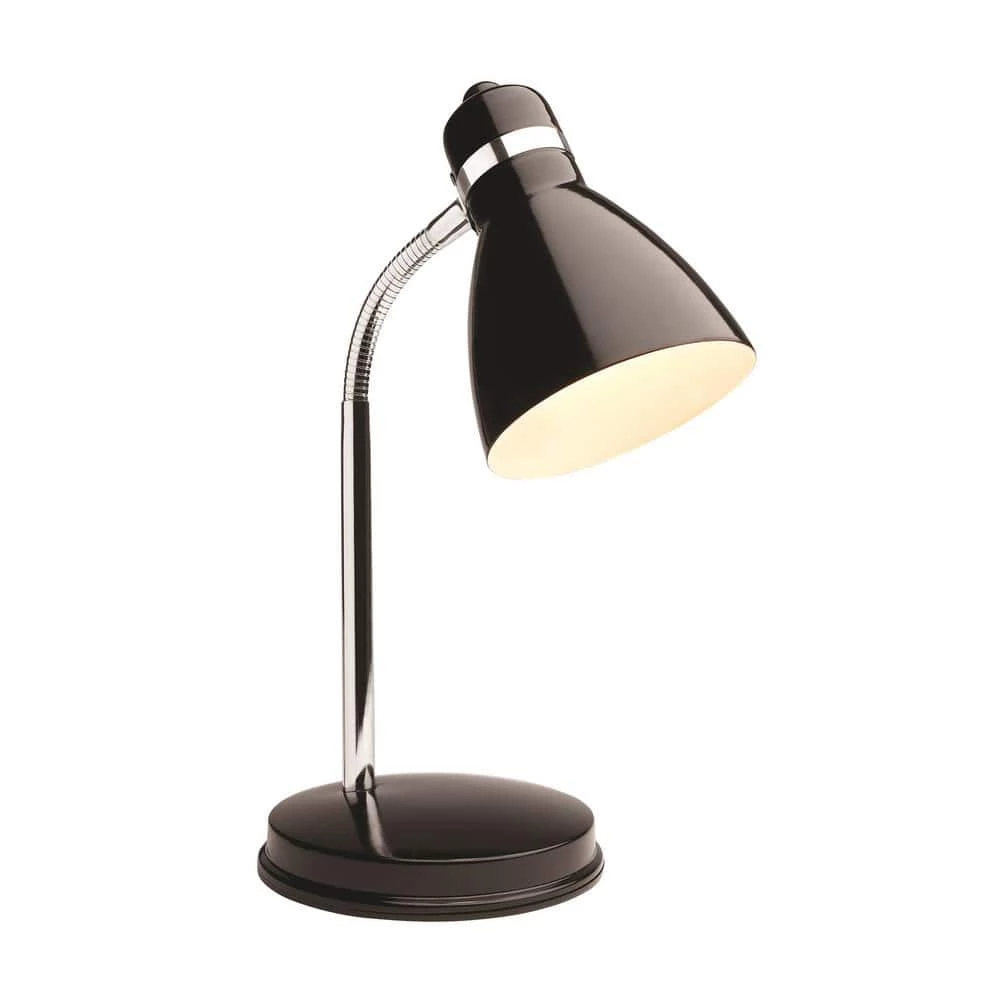13 in. Black Classic Desk Lamp with LED Light Bulb Included by Newhouse Lighting 4 13 in. Black Classic Desk Lamp with LED Light Bulb Included by Newhouse Lighting - Image 2