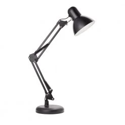 24 in. Black Wright Architect Modern LED Lamp with Round Weighted Base by Newhouse Lighting 11 24 in. Black Wright Architect Modern LED Lamp with Round Weighted Base by Newhouse Lighting -Heath Zenith Shop black newhouse lighting desk lamps nhdk wr bk 1f 1000