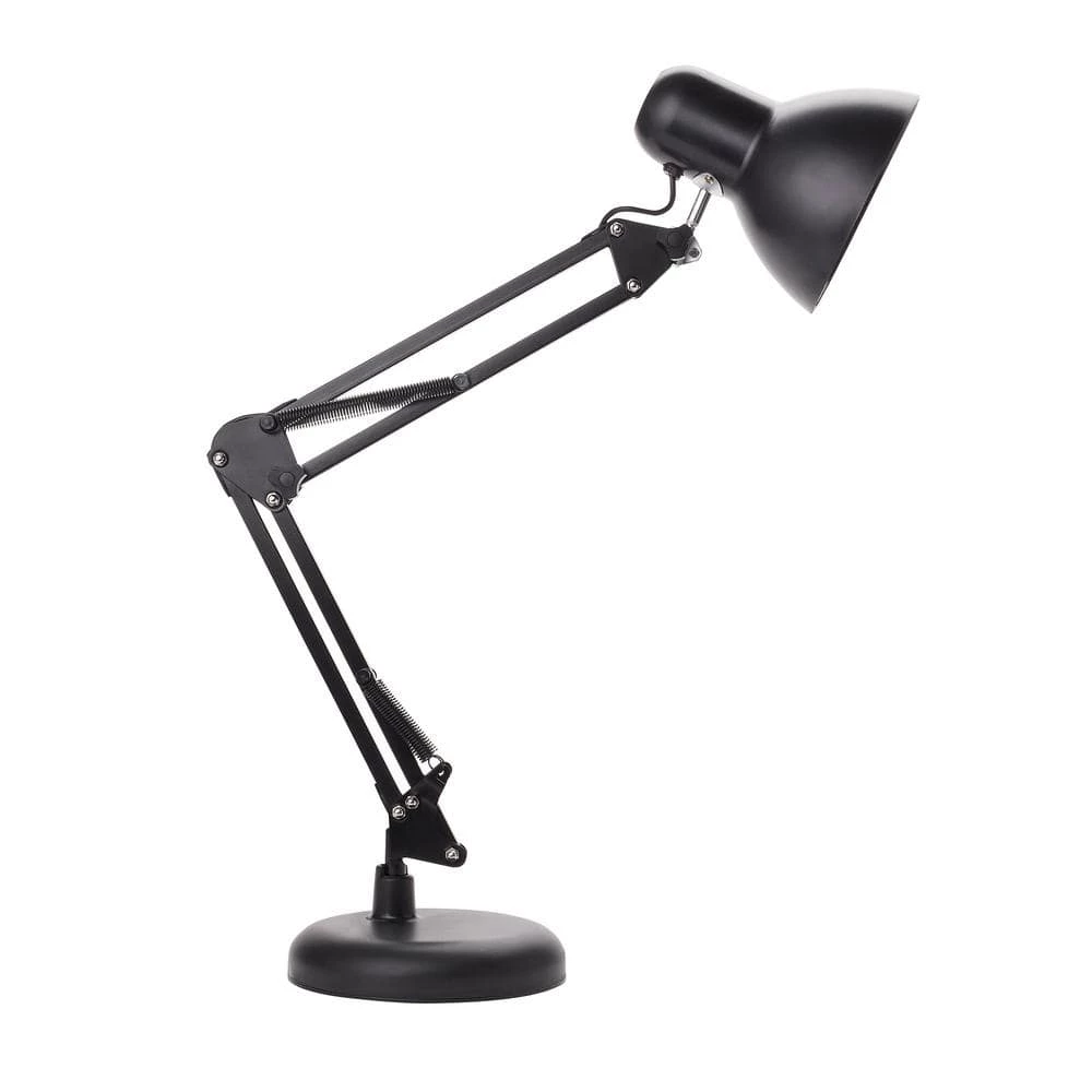 24 in. Black Wright Architect Modern LED Lamp with Round Weighted Base by Newhouse Lighting 7 24 in. Black Wright Architect Modern LED Lamp with Round Weighted Base by Newhouse Lighting - Image 5