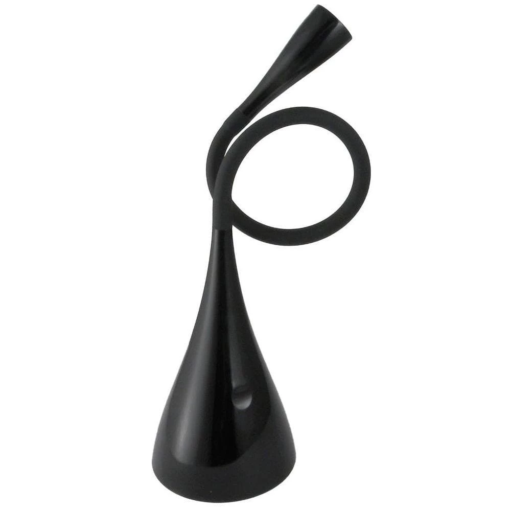 26 in. Gooseneck Black LED Desk Lamp with USB Charging Port, Dimmable by Newhouse Lighting 9 26 in. Gooseneck Black LED Desk Lamp with USB Charging Port, Dimmable by Newhouse Lighting - Image 7