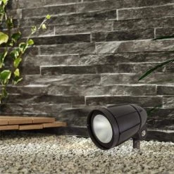 2.5-Inch Outdoor Lighting Mounting Post with Cap and Stabilizing Wings for Landscape Lighting and Flood Lights, Black by Newhouse Lighting 16 2.5-Inch Outdoor Lighting Mounting Post with Cap and Stabilizing Wings for Landscape Lighting and Flood Lights, Black by Newhouse Lighting -Heath Zenith Shop black newhouse lighting outdoor lighting accessories mpost17 76 1000