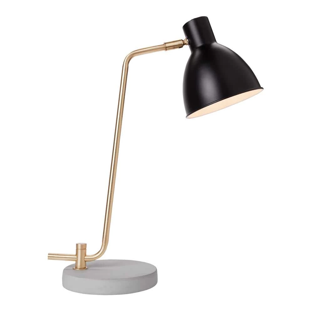 20 .5 in. Black Contemporary Desk or Table Lamp with Free LED Bulb by Newhouse Lighting 3 20 .5 in. Black Contemporary Desk or Table Lamp with Free LED Bulb by Newhouse Lighting