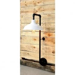 Urban Homestead 1-Light Bronze Sconce with Round White Shade by 3R Studios -Heath Zenith Shop bronze 3r studios wall sconces da6548 31 1000