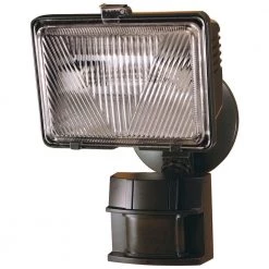 250-Watt 180-Degree Bronze Motion Activated Outdoor Flood Light by Heath Zenith