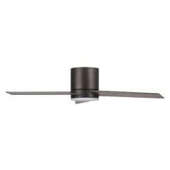 48 in. Changing Integrated LED Indoor Bronze Ceiling Fan with Light Kit and Remote Control by matrix decor -Heath Zenith Shop bronze matrix decor ceiling fans with lights mdf6298110v 44 1000
