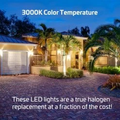 30-Watt Bronze Outdoor Integrated LED Landscape Weatherproof Bullet Flood Light with Adjustable Mounting Bracket by Newhouse Lighting -Heath Zenith Shop bronze newhouse lighting flood lights blf30brz 76 1000