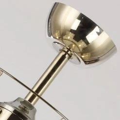 24.2 in. Indoor Brushed Nickel Caged Ceiling Fan with Remote Control by matrix decor -Heath Zenith Shop brushed nickel matrix decor ceiling fans with lights md f8245110v 76 1000