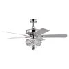 50 in. Indoor Chrome Down Rod Mounted Ceiling Fan with Light with Remote Control by matrix decor 1 50 in. Indoor Chrome Down Rod Mounted Ceiling Fan with Light with Remote Control by matrix decor -Heath Zenith Shop chrome matrix decor ceiling fans with lights md f6296110v 64 1000