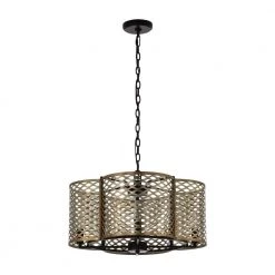 4-Light Golden Chandelier by matrix decor -Heath Zenith Shop golden matrix decor chandeliers md bba541004da c3 1000