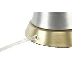 26.5 in. Gray Metal Table Lamp with Linen Shade by 3R Studios -Heath Zenith Shop gray 3r studios table lamps ec0336 1f 1000