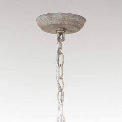 24.1 in. 5-Lights Gray Candle Style Traditional Chandelier by matrix decor -Heath Zenith Shop gray matrix decor chandeliers md bb8815 5110v 76 1000