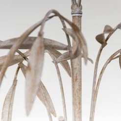 24.1 in. 5-Lights Gray Candle Style Traditional Chandelier by matrix decor -Heath Zenith Shop gray matrix decor chandeliers md bb8815 5110v fa 1000