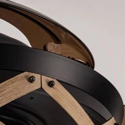 35.83 in. Indoor Matte Black Ceiling Fan with Remote by matrix decor -Heath Zenith Shop matte black matrix decor ceiling fans with lights md f3525110v 1d 1000