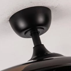 35.83 in. Indoor Matte Black Ceiling Fan with Remote by matrix decor -Heath Zenith Shop matte black matrix decor ceiling fans with lights md f3525110v 31 1000