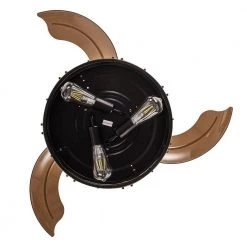 35.83 in. Indoor Matte Black Ceiling Fan with Remote by matrix decor -Heath Zenith Shop matte black matrix decor ceiling fans with lights md f3525110v 76 1000