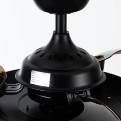 35.83 in. Indoor Matte Black Ceiling Fan with Remote by matrix decor -Heath Zenith Shop matte black matrix decor ceiling fans with lights md f3526110v 40 1000