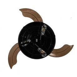 35.83 in. Indoor Matte Black Ceiling Fan with Remote by matrix decor -Heath Zenith Shop matte black matrix decor ceiling fans with lights md f3526110v 76 1000