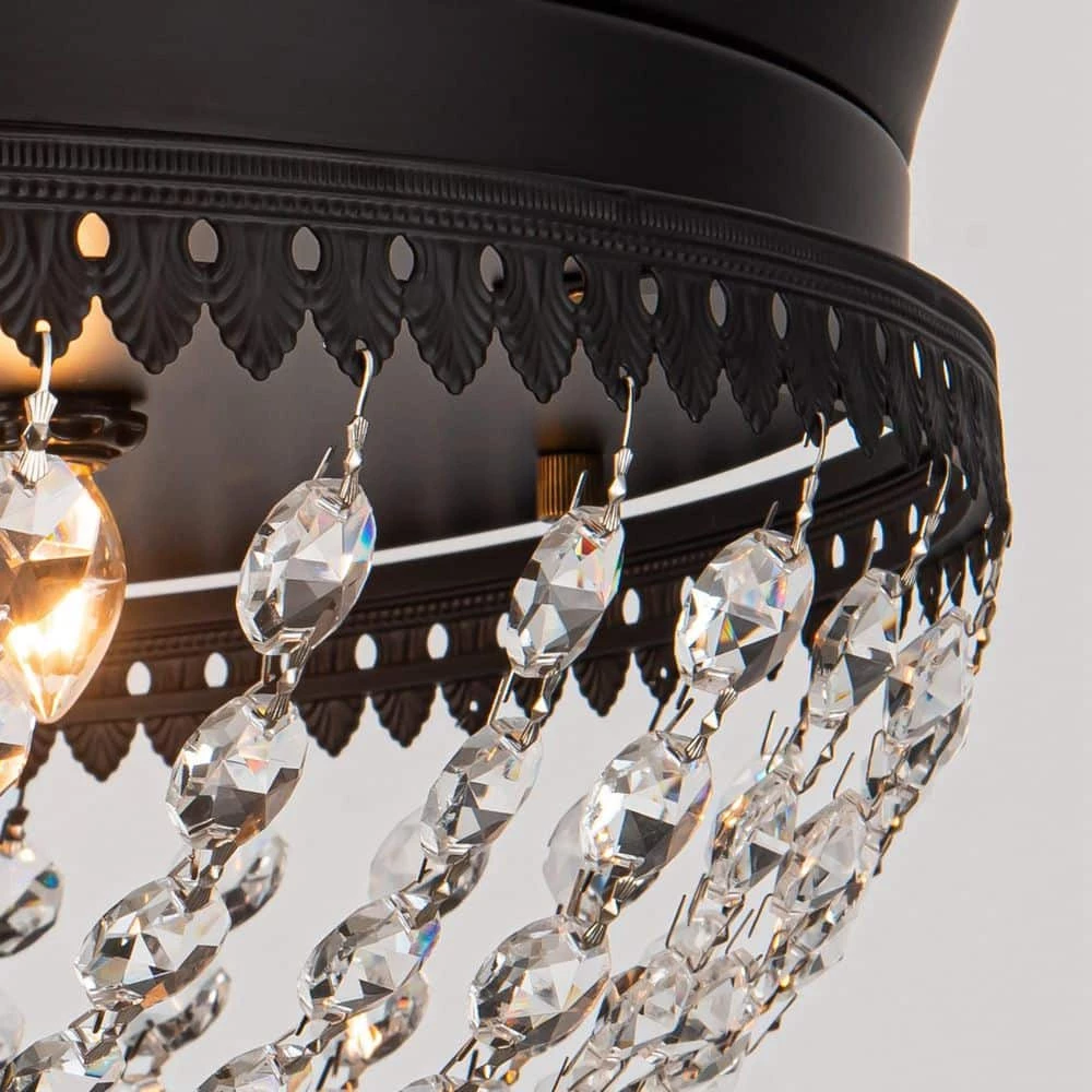 42 in. Indoor Matte Black Retractable Ceiling Fan with Light Kit and Remote Control by matrix decor 15 42 in. Indoor Matte Black Retractable Ceiling Fan with Light Kit and Remote Control by matrix decor - Image 13