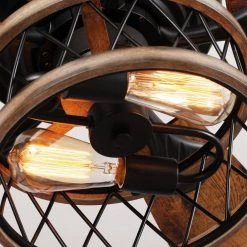 52 in. Indoor Matte Black Ceiling Fan with Remote Control by matrix decor -Heath Zenith Shop matte black matrix decor ceiling fans with lights md f6340110v fa 1000