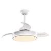 36 in. Integrated LED Indoor Matte White Ceiling Fan with Light Kit and Remote Control by matrix decor 1 36 in. Integrated LED Indoor Matte White Ceiling Fan with Light Kit and Remote Control by matrix decor -Heath Zenith Shop matte white matrix decor ceiling fans with lights mdf3513110v 64 1000
