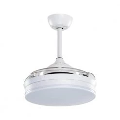 36 in. Integrated LED Indoor Matte White Ceiling Fan with Light Kit and Remote Control by matrix decor -Heath Zenith Shop matte white matrix decor ceiling fans with lights mdf3513110v 76 1000