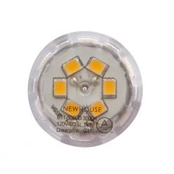 60-Watt Equivalent E11 120-Volt 3000K Non-Dimmable Mini-Candelabra Base LED Light Bulbs Warm White (4-Pack) by Newhouse Lighting 10 60-Watt Equivalent E11 120-Volt 3000K Non-Dimmable Mini-Candelabra Base LED Light Bulbs Warm White (4-Pack) by Newhouse Lighting -Heath Zenith Shop newhouse lighting led light bulbs e11 5060 4 4f 1000