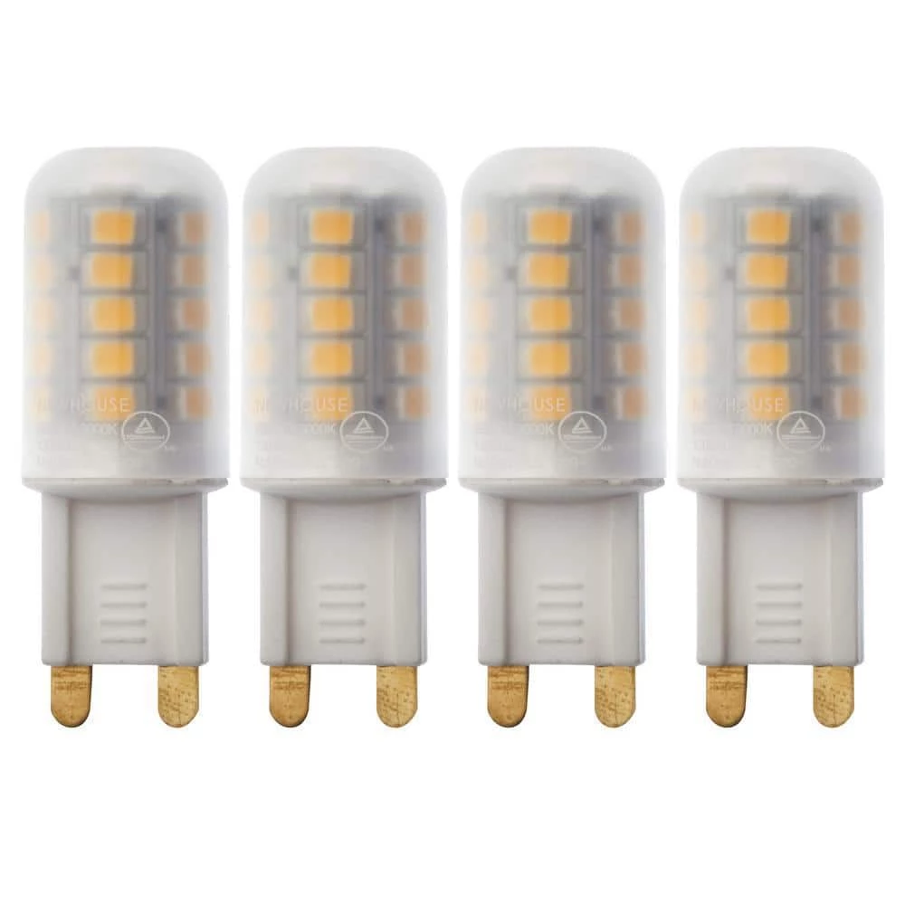 25-Watt Equivalent G9 Non Dimmable LED Light Bulb Warm White (4-Pack) by Newhouse Lighting 3 25-Watt Equivalent G9 Non Dimmable LED Light Bulb Warm White (4-Pack) by Newhouse Lighting