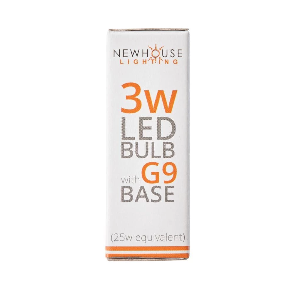 25-Watt Equivalent G9 Non Dimmable LED Light Bulb Warm White (4-Pack) by Newhouse Lighting 4 25-Watt Equivalent G9 Non Dimmable LED Light Bulb Warm White (4-Pack) by Newhouse Lighting - Image 2