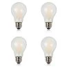 80-Watt Equivalent A19 LED Light Bulb with CEC and Title 20 Certification Warm White (4-Pack) by Newhouse Lighting -Heath Zenith Shop newhouse lighting led light bulbs nhlb led 4a19 64 1000