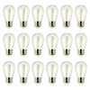 11-Watt Equivalent S14 LED Replacement String Light Bulbs Standard Base 2700K Warm White (18-Pack) by Newhouse Lighting 2 11-Watt Equivalent S14 LED Replacement String Light Bulbs Standard Base 2700K Warm White (18-Pack) by Newhouse Lighting -Heath Zenith Shop newhouse lighting led light bulbs s14led18 64 1000