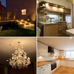 75-Watt Equivalent T3 LED Bulb Halogen Replacement Light Bulb, Double-Ended RSC Base, Non-Dimmable, Soft White (4-Pack) by Newhouse Lighting 10 75-Watt Equivalent T3 LED Bulb Halogen Replacement Light Bulb, Double-Ended RSC Base, Non-Dimmable, Soft White (4-Pack) by Newhouse Lighting -Heath Zenith Shop newhouse lighting led light bulbs t3 5075 4 1f 1000