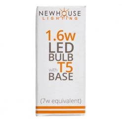7-Watt Equivalent T5 LED Bulb Halogen Replacement Light Bulb, Wedge Base, Non-Dimmable, Soft White (4-Pack) by Newhouse Lighting 10 7-Watt Equivalent T5 LED Bulb Halogen Replacement Light Bulb, Wedge Base, Non-Dimmable, Soft White (4-Pack) by Newhouse Lighting -Heath Zenith Shop newhouse lighting led light bulbs t5 1670 4 4f 1000