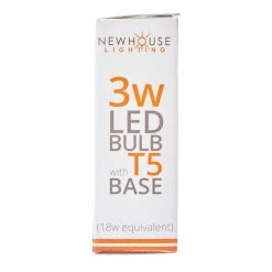 18-Watt Equivalent T5 Halogen Replacement LED Light Bulb Warm White (4-Pack) by Newhouse Lighting -Heath Zenith Shop newhouse lighting led light bulbs t5 3018 4 fa 1000