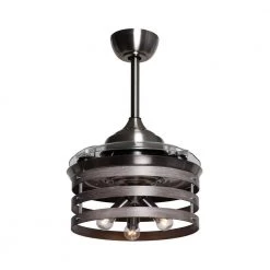 36 in. Indoor Oil Rubbed Bronze Ceiling Fan with Light and Remote Control by matrix decor -Heath Zenith Shop oil rubbed bronze matrix decor ceiling fans with lights md f3505110v 1f 1000