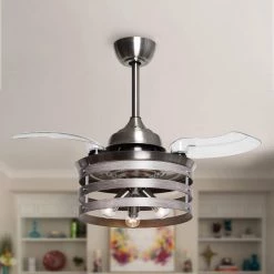 36 in. Indoor Oil Rubbed Bronze Ceiling Fan with Light and Remote Control by matrix decor -Heath Zenith Shop oil rubbed bronze matrix decor ceiling fans with lights md f3505110v 44 1000