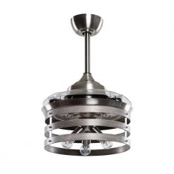 36 in. Indoor Oil Rubbed Bronze Ceiling Fan with Light and Remote Control by matrix decor -Heath Zenith Shop oil rubbed bronze matrix decor ceiling fans with lights md f3505110v 4f 1000