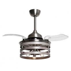 36 in. Indoor Oil Rubbed Bronze Ceiling Fan with Light and Remote Control by matrix decor -Heath Zenith Shop oil rubbed bronze matrix decor ceiling fans with lights md f3505110v c3 1000